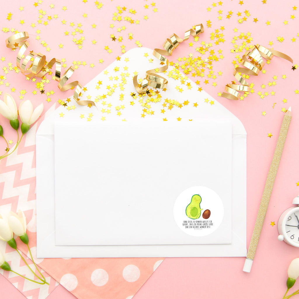 40mm Rund Aufkleber Avocado rollt Kern Sticker, Aufkleber, Etikett, Avocado, Veggie, Vegan, Gesund, Avocados, Schwanger, Geburt, Geburtstag, Säugling, Kind, erstes Kind, zur Geburt, Schwangerschaft, Babyparty, Baby, große Liebe, Liebe, Love
