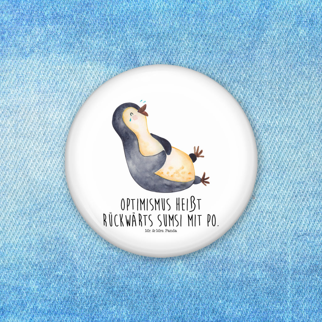 50mm Button Pinguin lachend 50mm Button, Button, Pin, Anstecknadel, Pinguin, Pinguine, lustiger Spruch, Optimismus, Fröhlich, Lachen, Humor, Fröhlichkeit