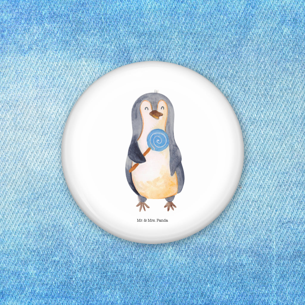 50mm Button Pinguin Lolli 50mm Button, Button, Pin, Anstecknadel, Pinguin, Pinguine, Lolli, Süßigkeiten, Blödsinn, Spruch, Rebell, Gauner, Ganove, Rabauke