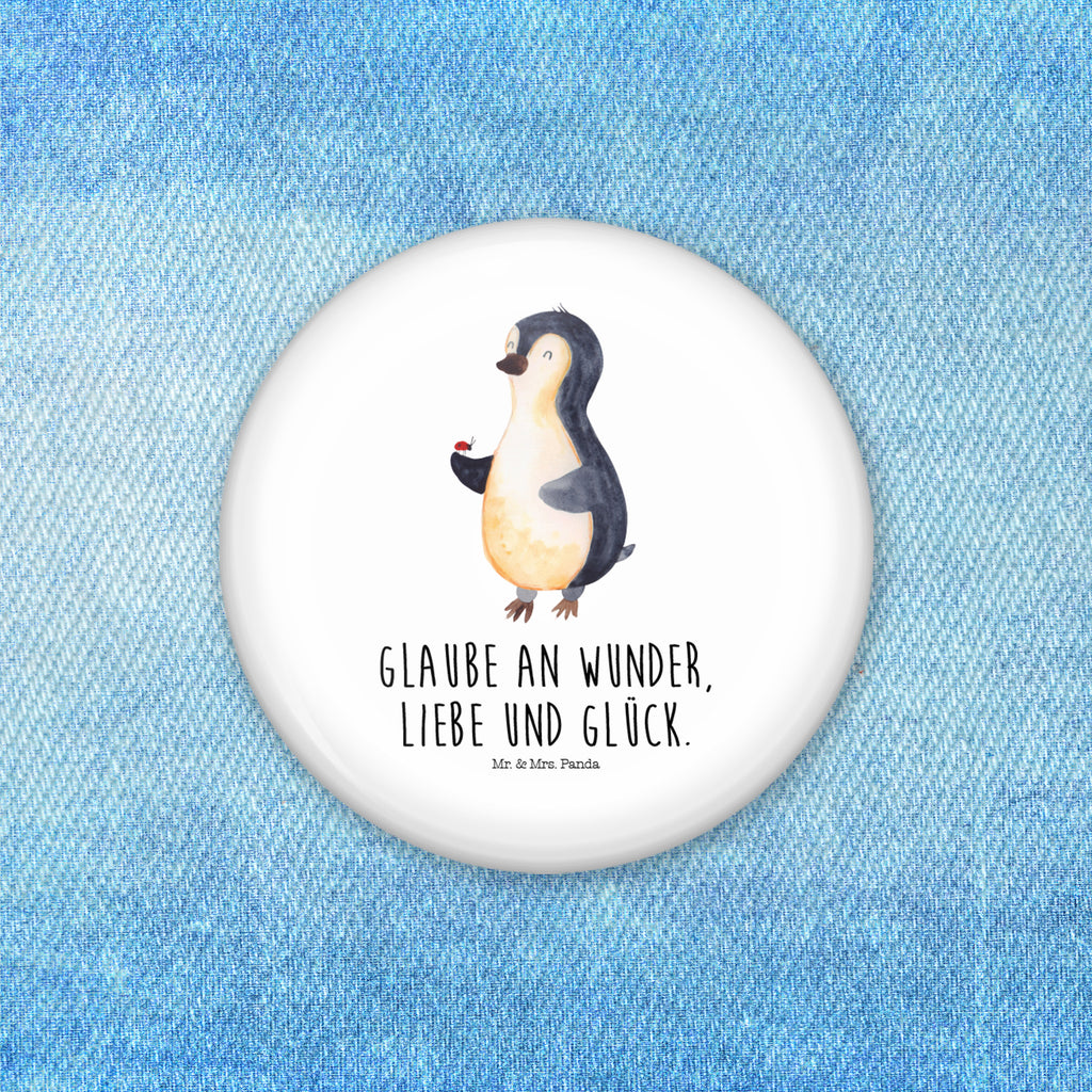 50mm Button Pinguin Marienkäfer 50mm Button, Button, Pin, Anstecknadel, Pinguin, Pinguine, Marienkäfer, Liebe, Wunder, Glück, Freude, Lebensfreude