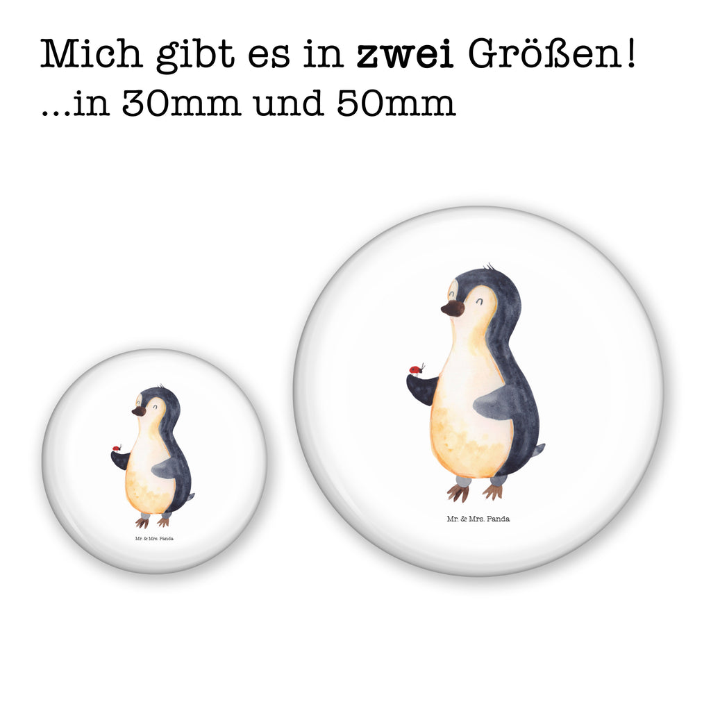 50mm Button Pinguin Marienkäfer 50mm Button, Button, Pin, Anstecknadel, Pinguin, Pinguine, Marienkäfer, Liebe, Wunder, Glück, Freude, Lebensfreude