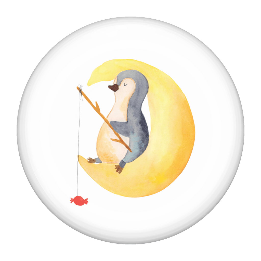 50mm Button Pinguin Mond 50mm Button, Button, Pin, Anstecknadel, Pinguin, Pinguine, Spruch, schlafen, Nachtruhe, Einschlafen, Schlafzimmer, Schlafstörungen, Gästezimmer