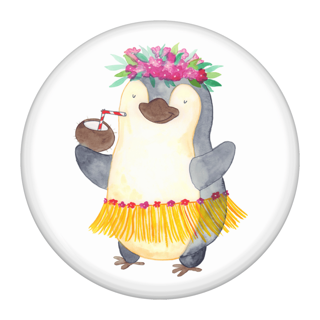 50mm Button Pinguin Kokosnuss 50mm Button, Button, Pin, Anstecknadel, Pinguin, Aloha, Hawaii, Urlaub, Kokosnuss, Pinguine