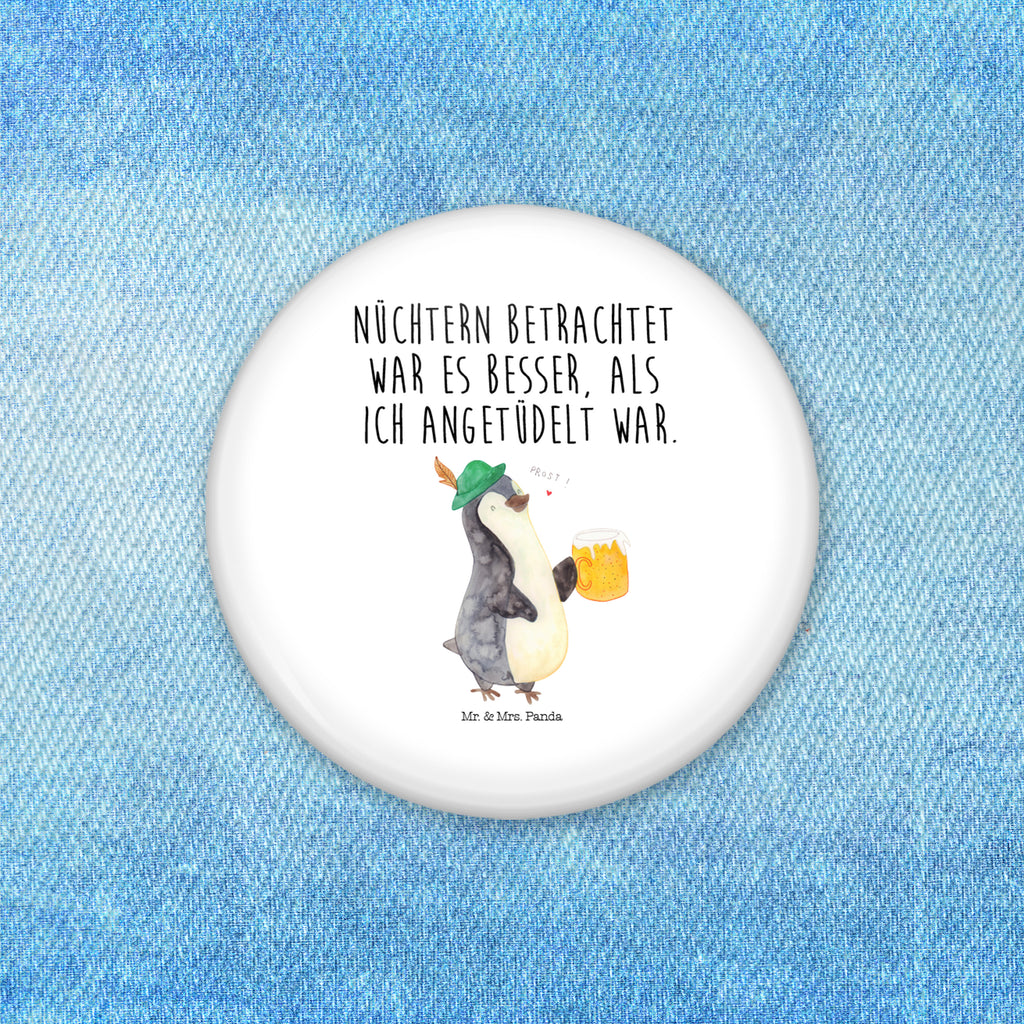 50mm Button Pinguin Bier 50mm Button, Button, Pin, Anstecknadel, Pinguin, Pinguine, Bier, Oktoberfest