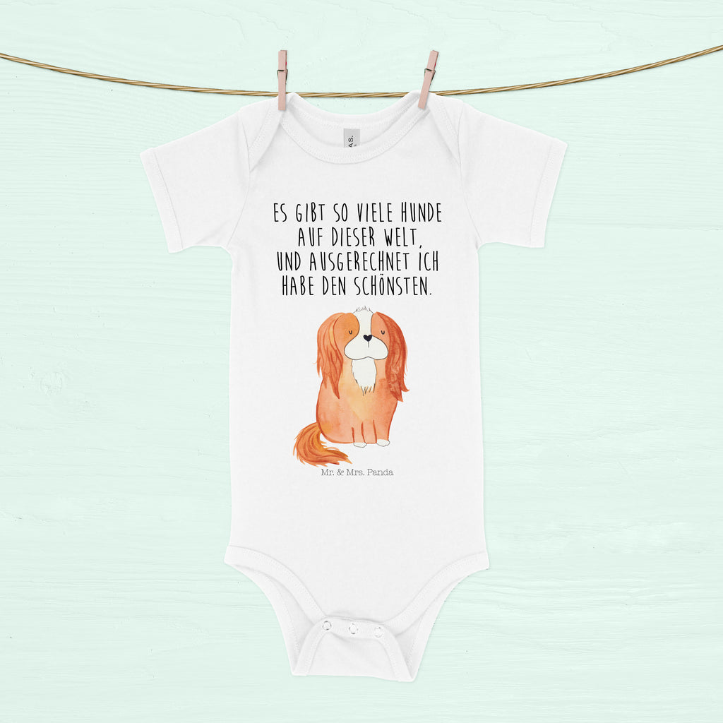 Organic Baby Body Cavalier King Charles Spaniel Babykleidung, Babystrampler, Strampler, Wickelbody, Baby Erstausstattung, Junge, Mädchen, Hund, Hundemotiv, Haustier, Hunderasse, Tierliebhaber, Hundebesitzer, Sprüche, Cavalier King Charles Spaniel, Cockerspaniel, Spaniel, Spruch, schönster Hund