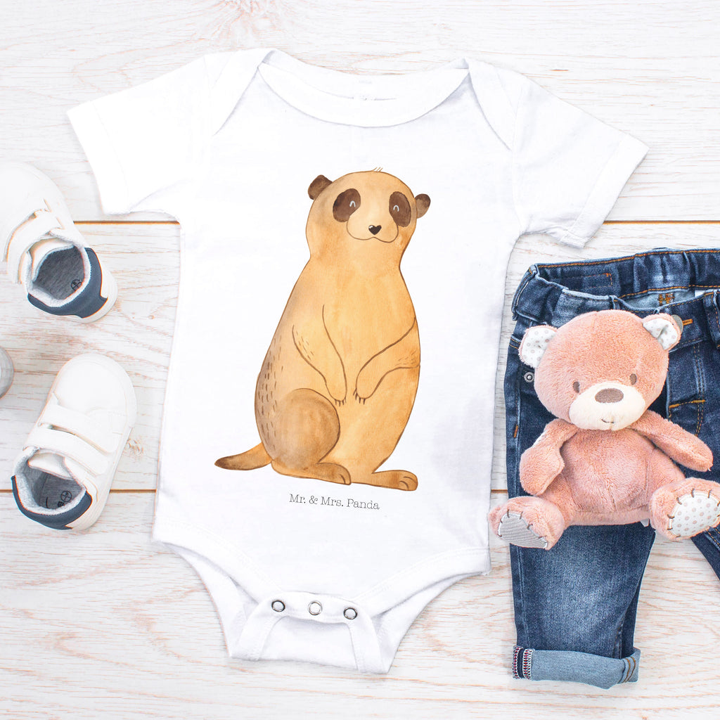Organic Baby Body Erdmännchen Babykleidung, Babystrampler, Strampler, Wickelbody, Baby Erstausstattung, Junge, Mädchen, Afrika, Wildtiere, Erdmännchen, Reisen, Spruch, Weltreise, Afrikareise, Roadtrip, Traveling