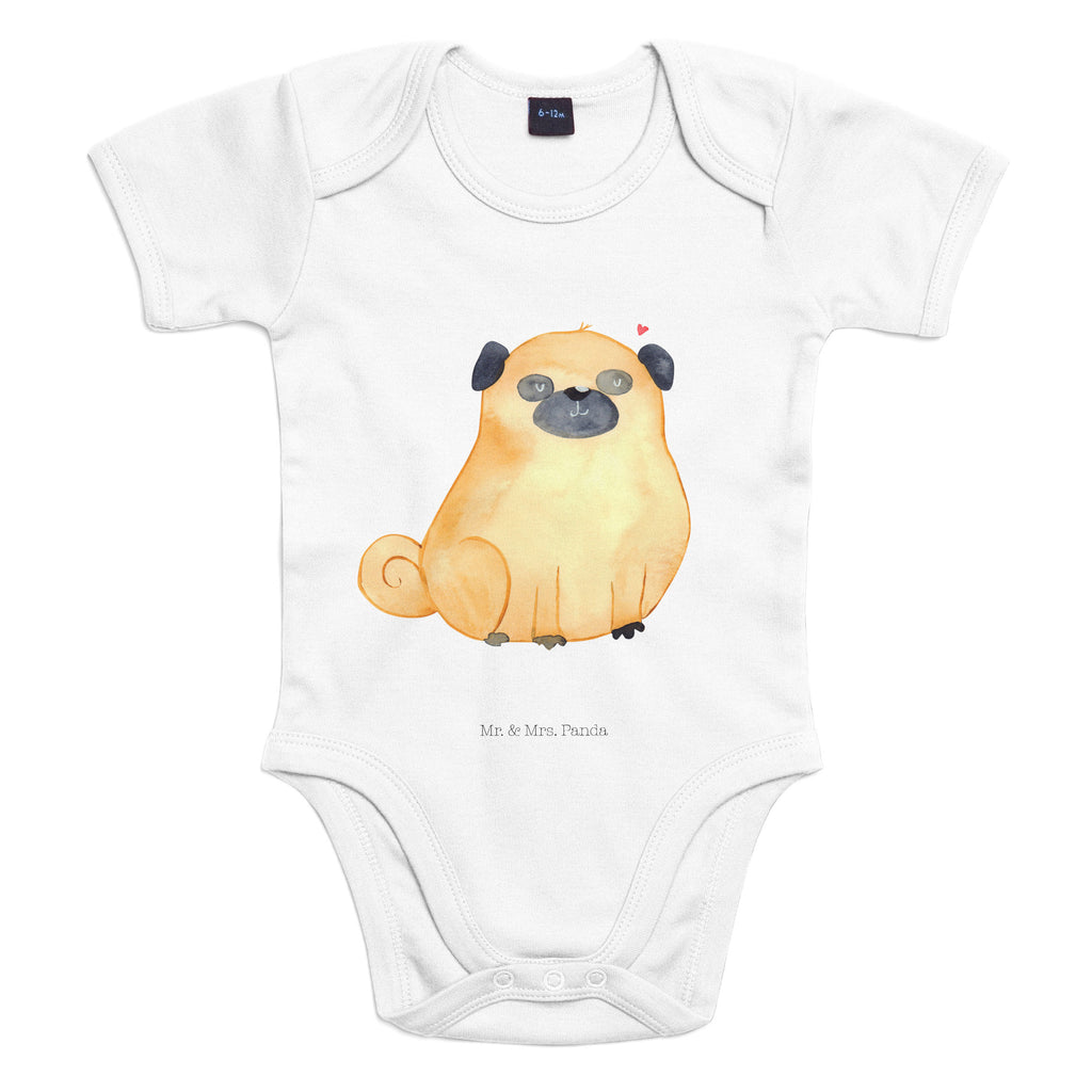 Organic Baby Body Mops Babykleidung, Babystrampler, Strampler, Wickelbody, Baby Erstausstattung, Junge, Mädchen, Hund, Hundemotiv, Haustier, Hunderasse, Tierliebhaber, Hundebesitzer, Sprüche, Mops, Liebe, Hundeliebe