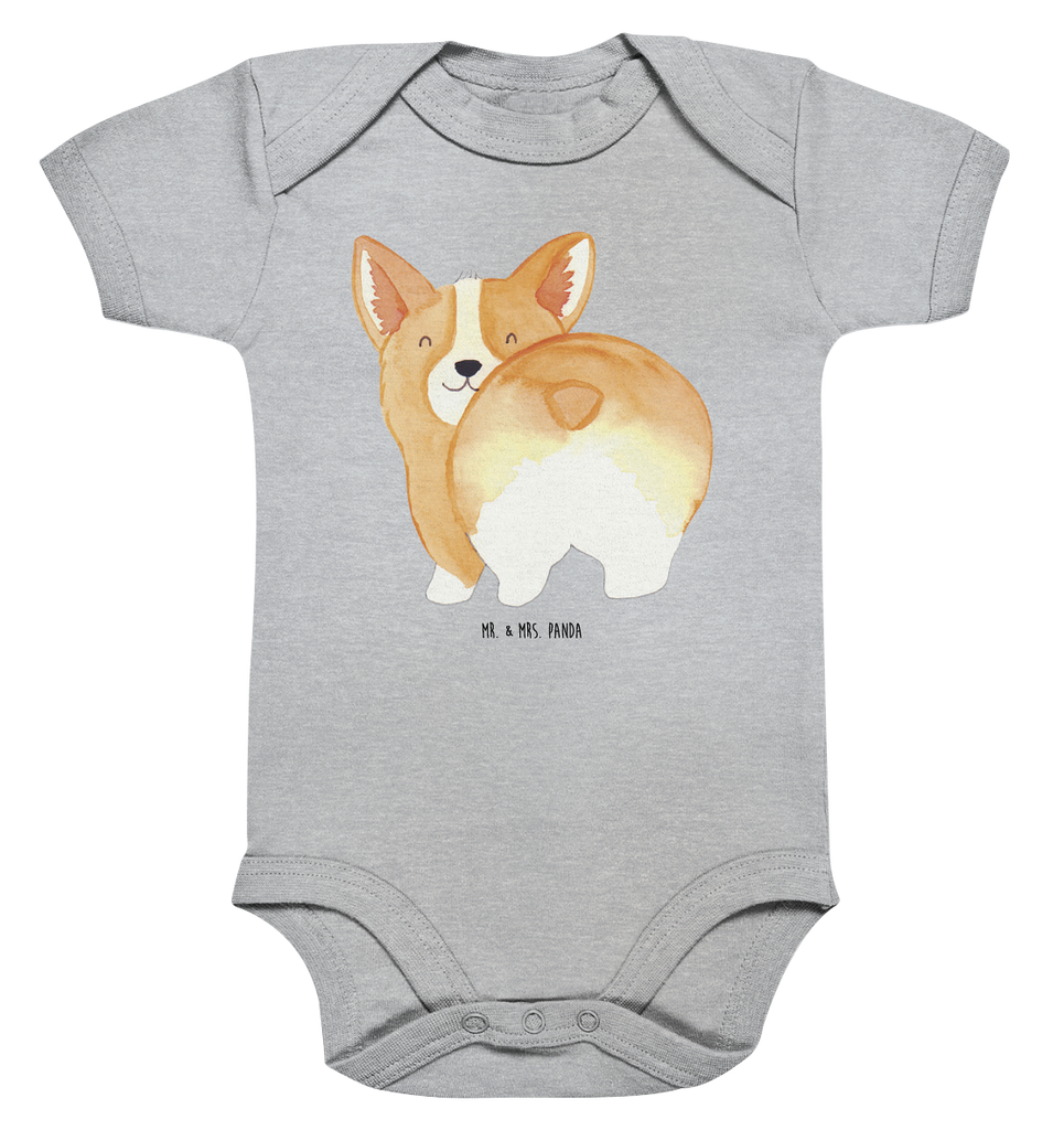 Organic Baby Body Corgie Po Babykleidung, Babystrampler, Strampler, Wickelbody, Baby Erstausstattung, Junge, Mädchen, Hund, Hundemotiv, Haustier, Hunderasse, Tierliebhaber, Hundebesitzer, Sprüche, Corgie, Hundeliebe, Motivation, Selbstliebe, Spruch