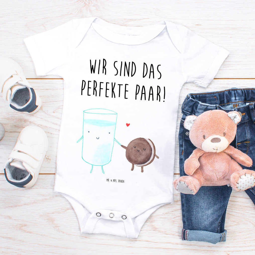 Organic Baby Body Milch & Keks Babykleidung, Babystrampler, Strampler, Wickelbody, Baby Erstausstattung, Junge, Mädchen, Tiermotive, Gute Laune, lustige Sprüche, Tiere, Milk, Cookie, Milch, Keks, Kekse, Kaffee, Einladung Frühstück, Motiv süß, romantisch, perfektes Paar
