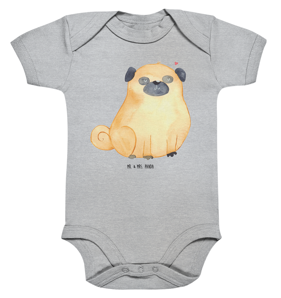 Organic Baby Body Mops Babykleidung, Babystrampler, Strampler, Wickelbody, Baby Erstausstattung, Junge, Mädchen, Hund, Hundemotiv, Haustier, Hunderasse, Tierliebhaber, Hundebesitzer, Sprüche, Mops, Liebe, Hundeliebe