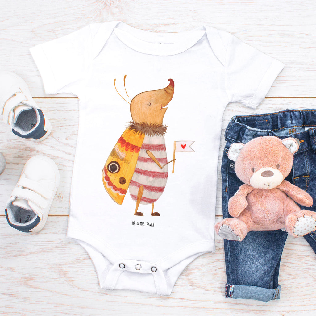 Organic Baby Body Nachtfalter mit Fähnchen Babykleidung, Babystrampler, Strampler, Wickelbody, Baby Erstausstattung, Junge, Mädchen, Tiermotive, Gute Laune, lustige Sprüche, Tiere, Nachtfalter, Käfer, Spruch lustig, Spruch witzig, süß, niedlich, Küche Deko, Was kostet die Welt