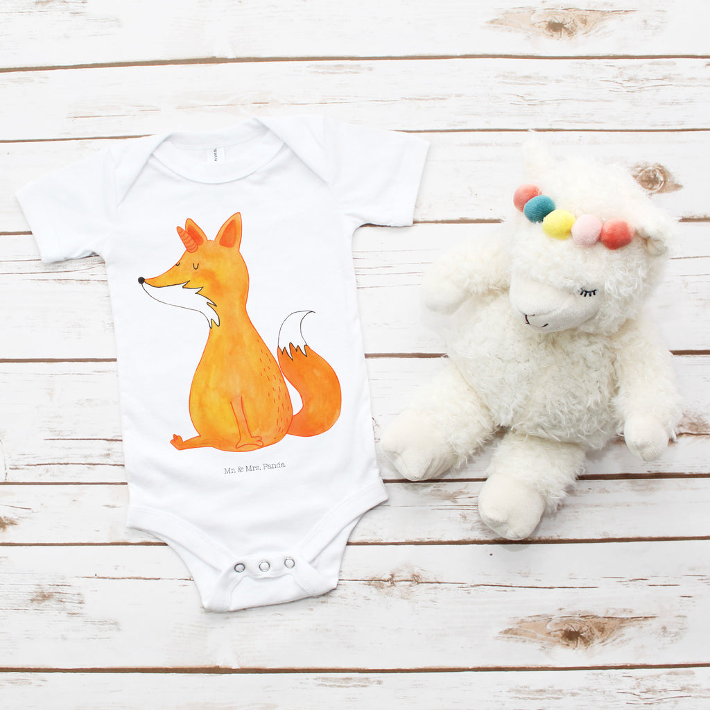 Organic Baby Body Fuchshörnchen Babykleidung, Babystrampler, Strampler, Wickelbody, Baby Erstausstattung, Junge, Mädchen, Einhorn, Einhörner, Einhorn Deko, Pegasus, Unicorn, Fuchs, Unicorns, Fuchshörnchen, Fuchshorn, Foxycorn, Füchse