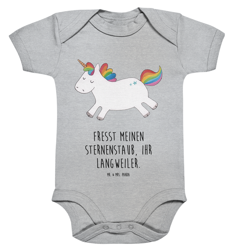 Organic Baby Body Einhorn Happy Babykleidung, Babystrampler, Strampler, Wickelbody, Baby Erstausstattung, Junge, Mädchen, Einhorn, Einhörner, Einhorn Deko, Pegasus, Unicorn, glücklich, fröhlich, Spaß, Freude, Lebensfreude, witzig, spannend, Lächeln, Lachen
