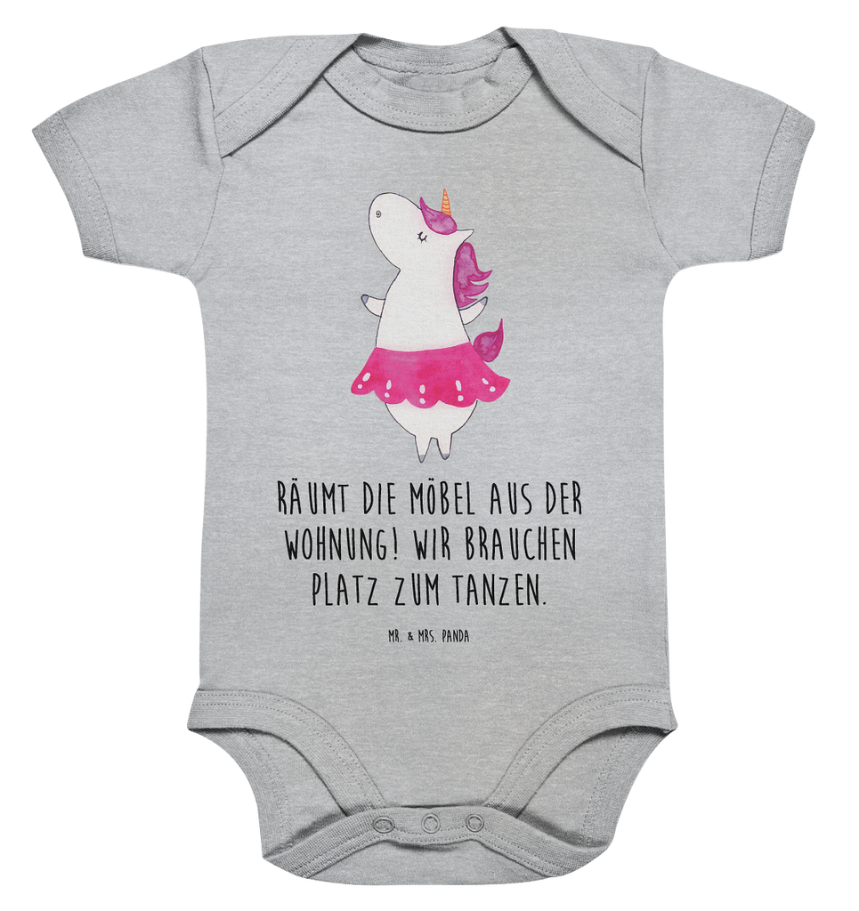 Organic Baby Body Einhorn Ballerina Babykleidung, Babystrampler, Strampler, Wickelbody, Baby Erstausstattung, Junge, Mädchen, Einhorn, Einhörner, Einhorn Deko, Pegasus, Unicorn, Tanzen, Ballerina, Party, Wohnung, Spaß, Feiern, Geburtstag, Tänzerin, Lebenslust, Lebensfreude