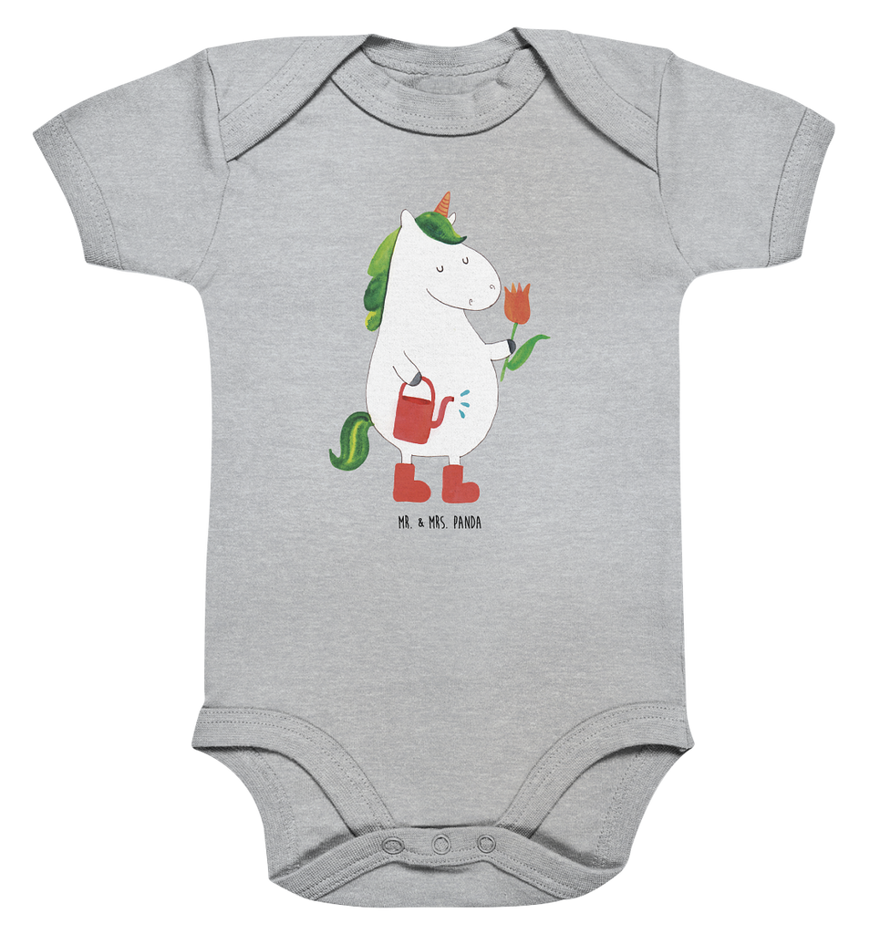 Organic Baby Body Einhorn Gärtner Babykleidung, Babystrampler, Strampler, Wickelbody, Baby Erstausstattung, Junge, Mädchen, Einhorn, Einhörner, Einhorn Deko, Pegasus, Unicorn, Luftballon, Gießkanne, Giesskanne, Lebenslust, Freude, Blume, Freundin, Garten, Stiefel