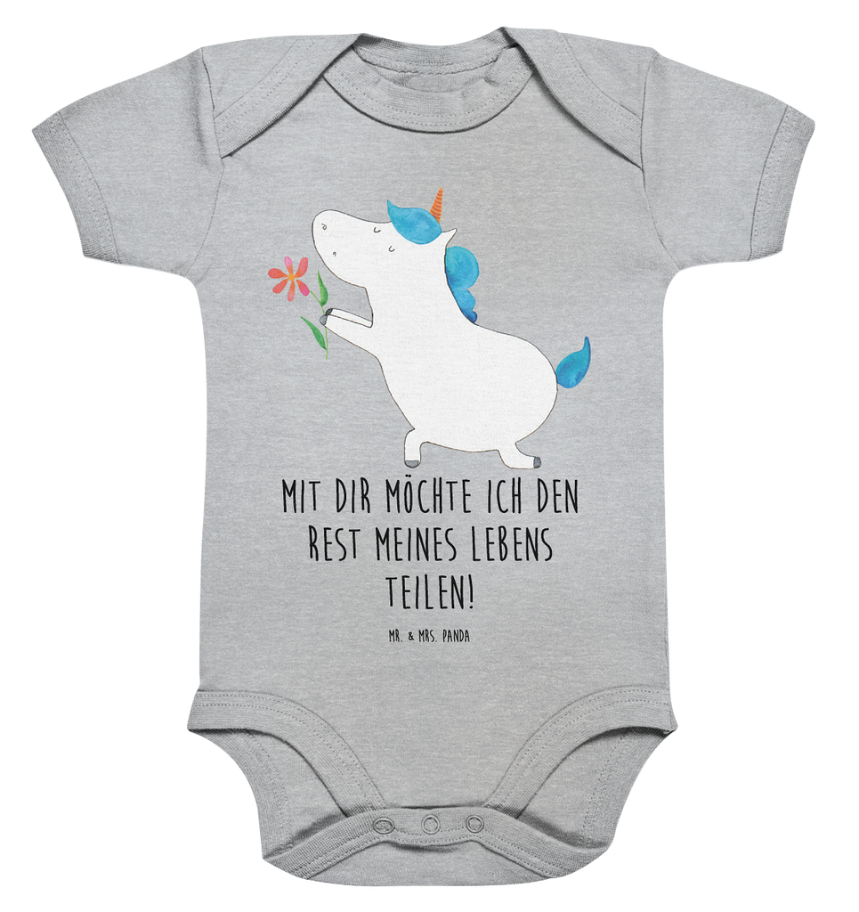 Organic Baby Body Einhorn Blume Babykleidung, Babystrampler, Strampler, Wickelbody, Baby Erstausstattung, Junge, Mädchen, Einhorn, Einhörner, Einhorn Deko, Pegasus, Unicorn, Liebe, Liebesbeweis, Antrag, Heiratsantrag, Verlobung, Ehepaar, Pärchen, Partner, Freund, Freundin, Ehe, heiraten