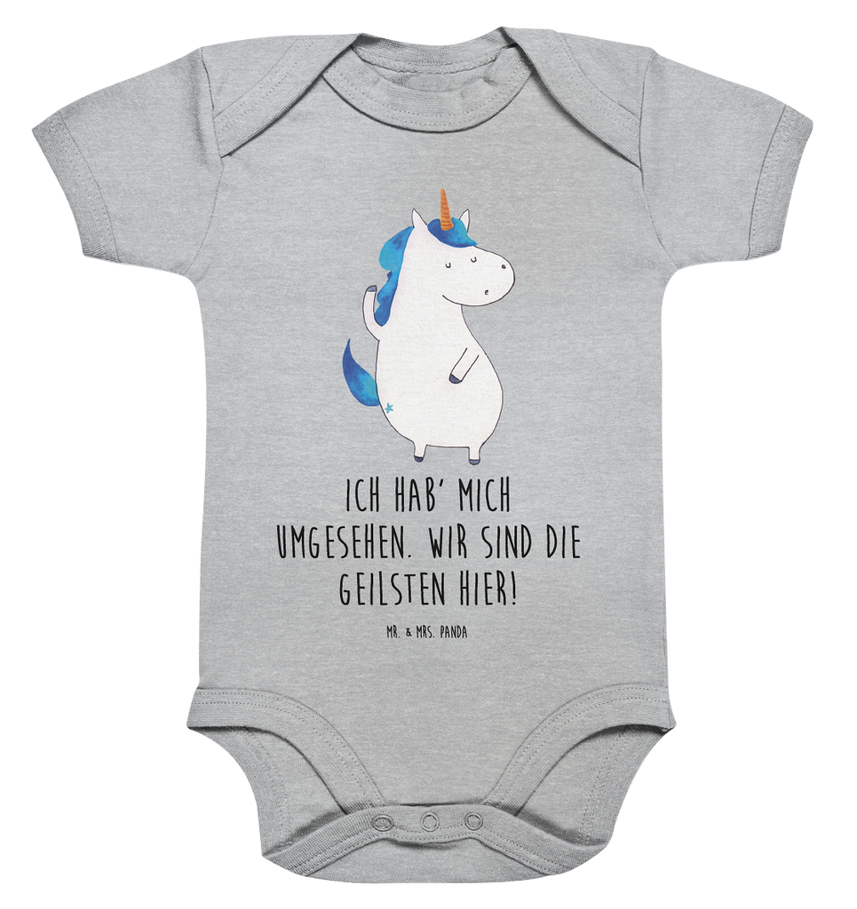Organic Baby Body Einhorn Mann Babykleidung, Babystrampler, Strampler, Wickelbody, Baby Erstausstattung, Junge, Mädchen, Einhorn, Einhörner, Einhorn Deko, Pegasus, Unicorn, cool, Mann, Freundin, Familie, bester Freund, BFF, Party, hübsch, beste