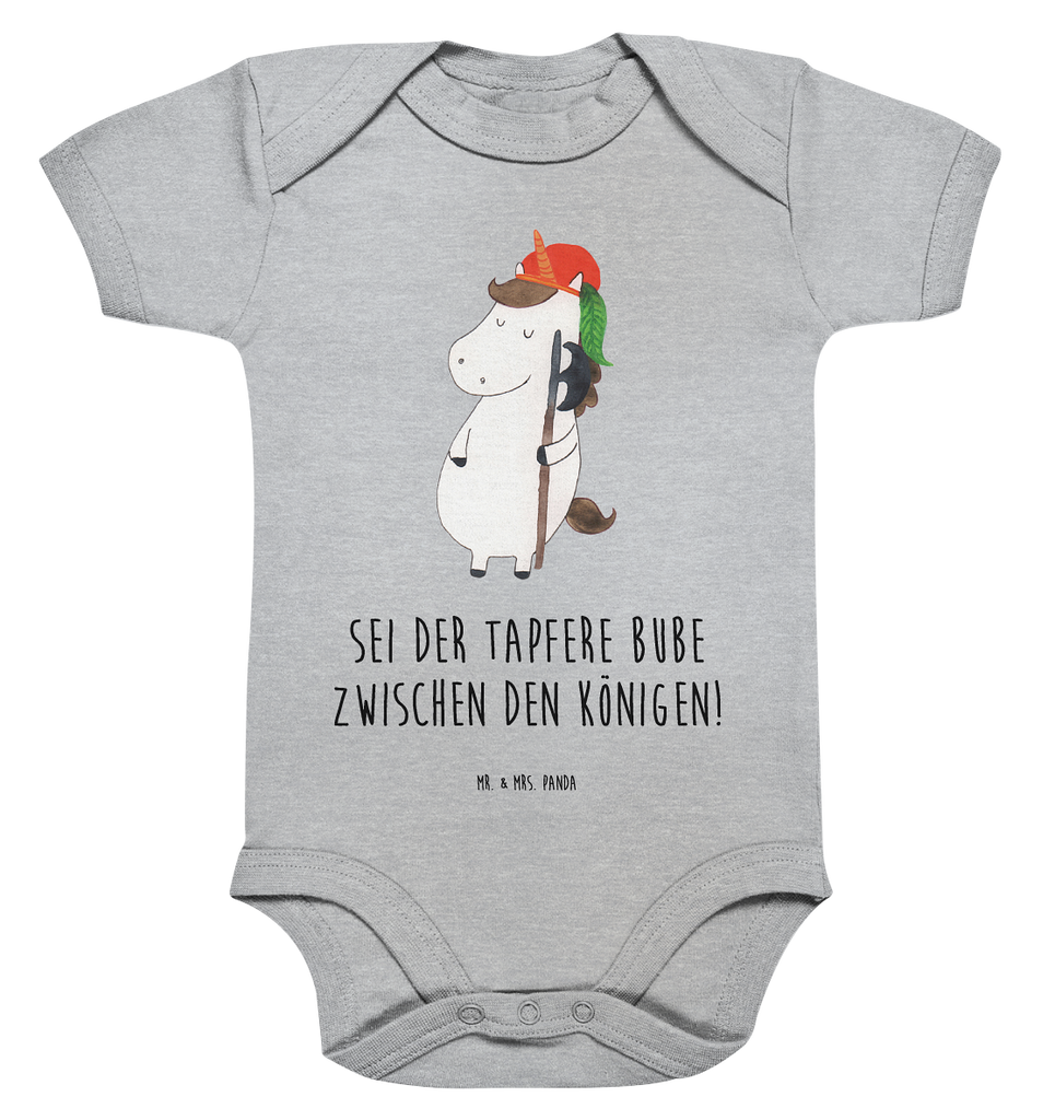Organic Baby Body Einhorn Bube Babykleidung, Babystrampler, Strampler, Wickelbody, Baby Erstausstattung, Junge, Mädchen, Einhorn, Einhörner, Einhorn Deko, Pegasus, Unicorn, Bube, Mittelalter