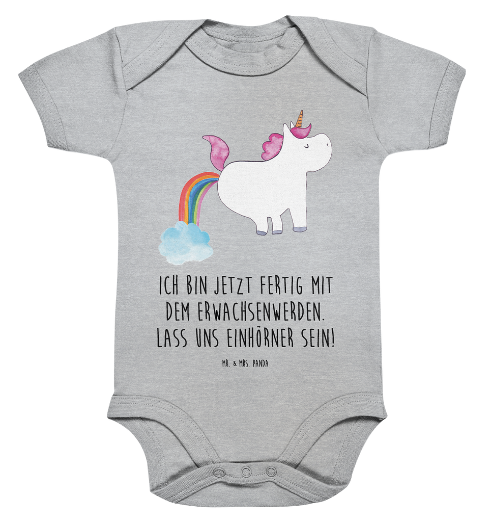 Organic Baby Body Einhorn Pupsend Babykleidung, Babystrampler, Strampler, Wickelbody, Baby Erstausstattung, Junge, Mädchen, Einhorn, Einhörner, Einhorn Deko, Pegasus, Unicorn, Pups, Regenbogen, Glitzer, Einhornpower, Erwachsenwerden, Spaß, lustig, Freundin