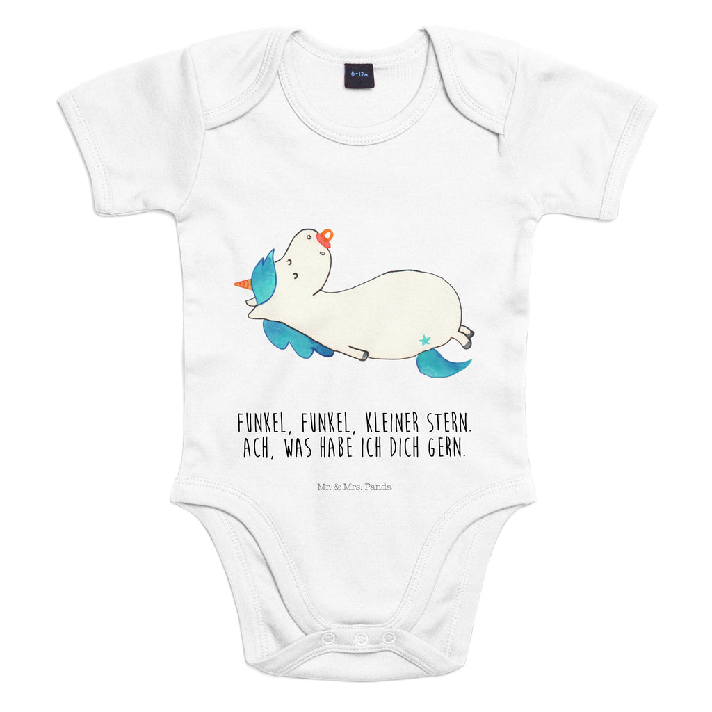 Organic Baby Body Einhorn Schnullie Babykleidung, Babystrampler, Strampler, Wickelbody, Baby Erstausstattung, Junge, Mädchen, Einhorn, Einhörner, Einhorn Deko, Pegasus, Unicorn, Baby, Kleinkind, Geburt, Geburtstag, Säugling, Schnuller, Geschenk Geburt, Mutter, Mama
