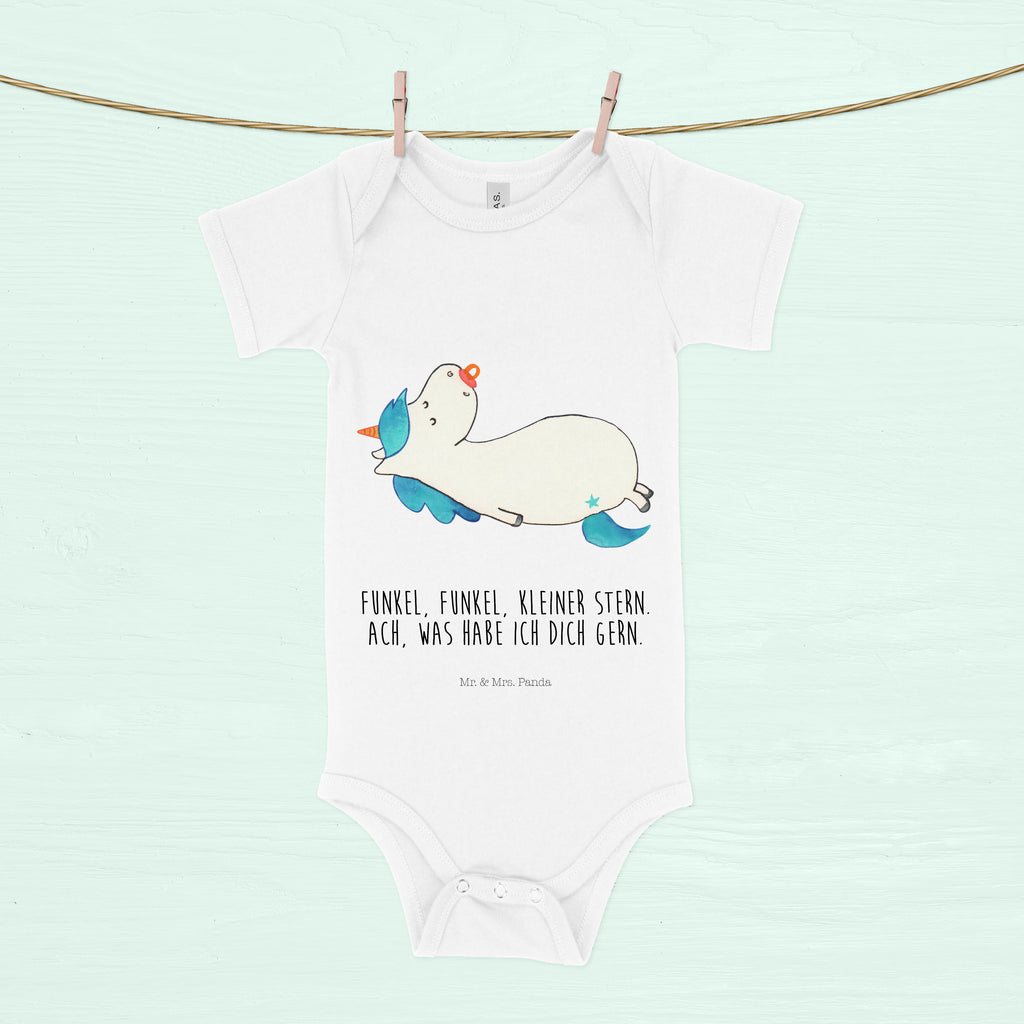 Organic Baby Body Einhorn Schnullie Babykleidung, Babystrampler, Strampler, Wickelbody, Baby Erstausstattung, Junge, Mädchen, Einhorn, Einhörner, Einhorn Deko, Pegasus, Unicorn, Baby, Kleinkind, Geburt, Geburtstag, Säugling, Schnuller, Geschenk Geburt, Mutter, Mama