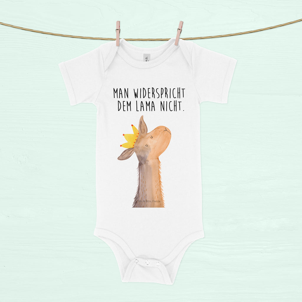 Organic Baby Body Lamakopf König Babykleidung, Babystrampler, Strampler, Wickelbody, Baby Erstausstattung, Junge, Mädchen, Lama, Alpaka, Lamas, König, Königin, Freundin, Mama, Papa, Büro Kollege, Kollegin, Chef, Vorgesetzter, Abi, Abitur