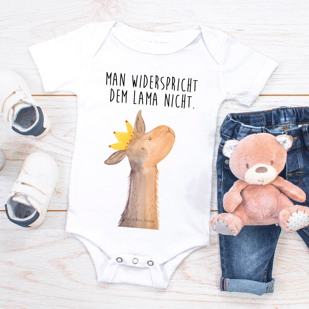 Organic Baby Body Lamakopf König Babykleidung, Babystrampler, Strampler, Wickelbody, Baby Erstausstattung, Junge, Mädchen, Lama, Alpaka, Lamas, König, Königin, Freundin, Mama, Papa, Büro Kollege, Kollegin, Chef, Vorgesetzter, Abi, Abitur