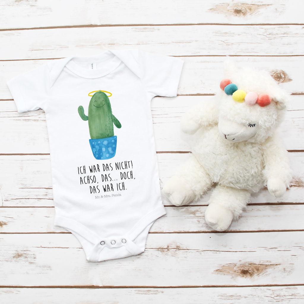 Organic Baby Body Kaktus Heilig Babykleidung, Babystrampler, Strampler, Wickelbody, Baby Erstausstattung, Junge, Mädchen, Kaktus, Kakteen, frech, lustig, Kind, Eltern, Familie, Bruder, Schwester, Schwestern, Freundin, Heiligenschein