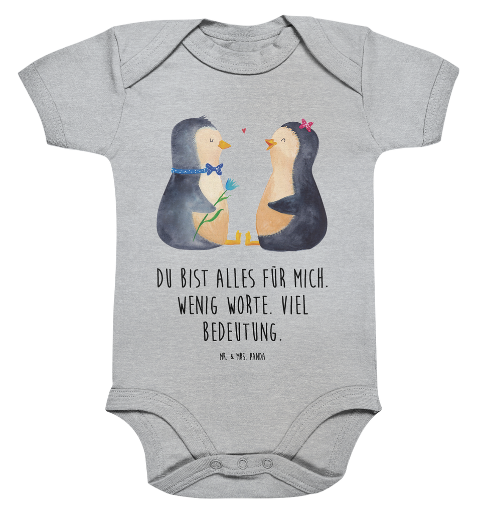Organic Baby Body Pinguin Pärchen Babykleidung, Babystrampler, Strampler, Wickelbody, Baby Erstausstattung, Junge, Mädchen, Pinguin, Pinguine, Liebe, Liebespaar, Liebesbeweis, Liebesgeschenk, Verlobung, Jahrestag, Hochzeitstag, Hochzeit, Hochzeitsgeschenk, große Liebe, Traumpaar