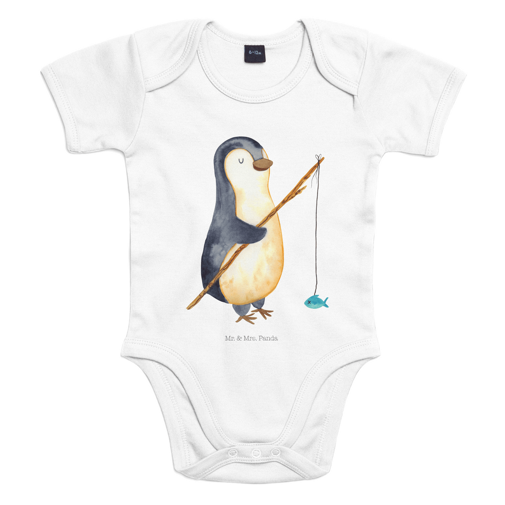 Organic Baby Body Pinguin Angler Babykleidung, Babystrampler, Strampler, Wickelbody, Baby Erstausstattung, Junge, Mädchen, Pinguin, Pinguine, Angeln, Angler, Tagträume, Hobby, Plan, Planer, Tagesplan, Neustart, Motivation, Geschenk, Freundinnen, Geschenkidee, Urlaub, Wochenende