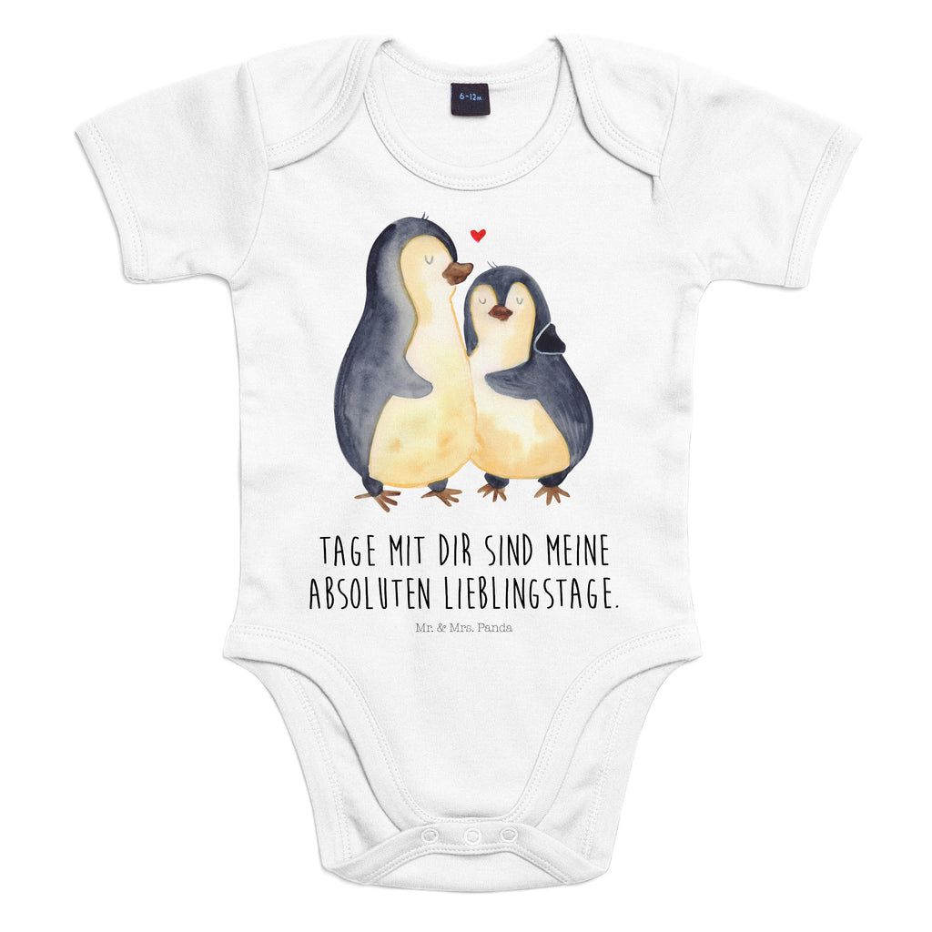 Organic Baby Body Pinguin umarmend Babykleidung, Babystrampler, Strampler, Wickelbody, Baby Erstausstattung, Junge, Mädchen, Pinguin, Liebe, Liebespaar, Liebesbeweis, Liebesgeschenk, Verlobung, Jahrestag, Hochzeitstag, Hochzeit, Hochzeitsgeschenk
