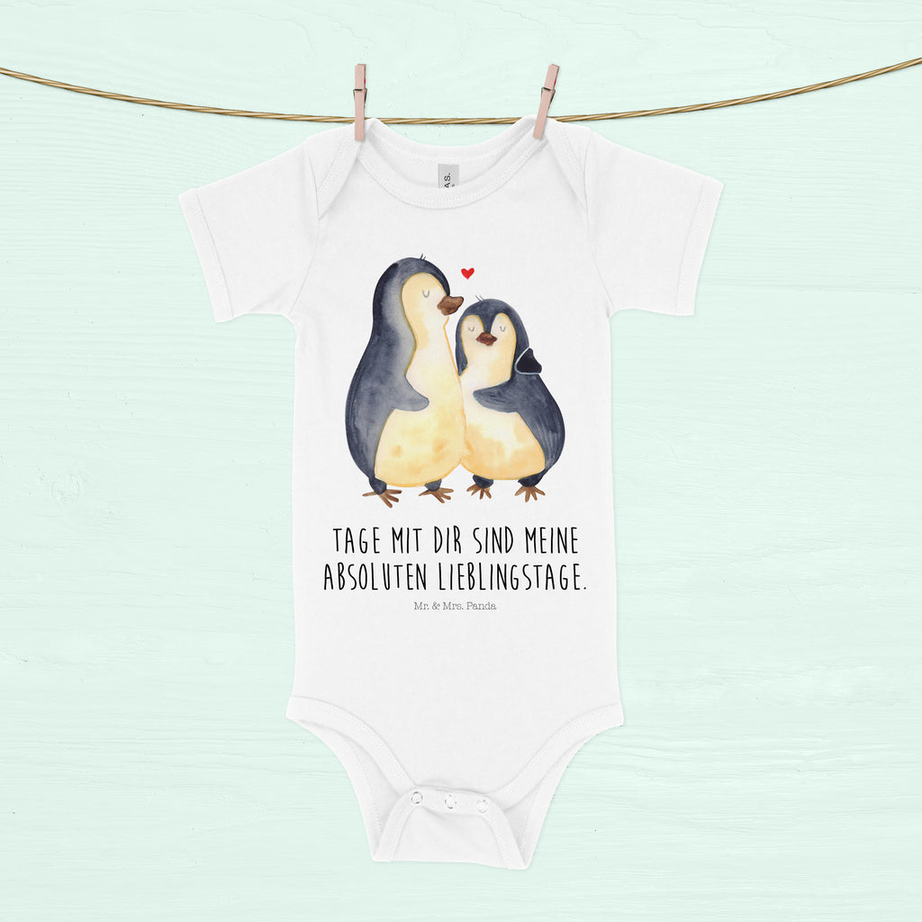 Organic Baby Body Pinguin umarmend Babykleidung, Babystrampler, Strampler, Wickelbody, Baby Erstausstattung, Junge, Mädchen, Pinguin, Liebe, Liebespaar, Liebesbeweis, Liebesgeschenk, Verlobung, Jahrestag, Hochzeitstag, Hochzeit, Hochzeitsgeschenk