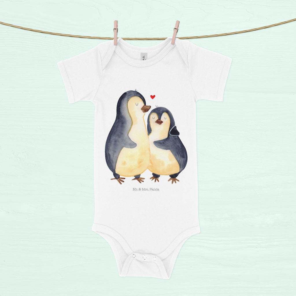 Organic Baby Body Pinguin umarmend Babykleidung, Babystrampler, Strampler, Wickelbody, Baby Erstausstattung, Junge, Mädchen, Pinguin, Liebe, Liebespaar, Liebesbeweis, Liebesgeschenk, Verlobung, Jahrestag, Hochzeitstag, Hochzeit, Hochzeitsgeschenk