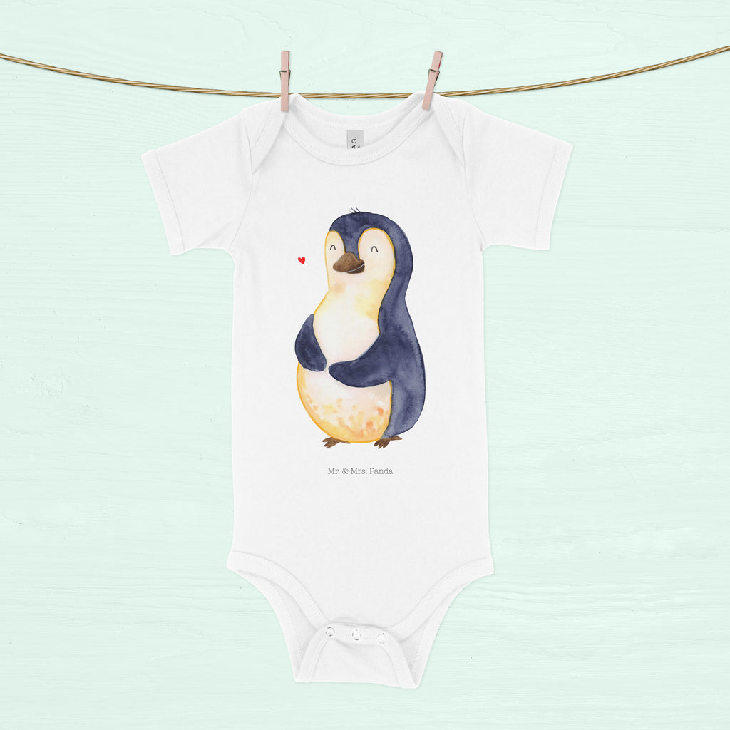 Organic Baby Body Pinguin Diät Babykleidung, Babystrampler, Strampler, Wickelbody, Baby Erstausstattung, Junge, Mädchen, Pinguin, Pinguine, Diät, Abnehmen, Abspecken, Gewicht, Motivation, Selbstliebe, Körperliebe, Selbstrespekt