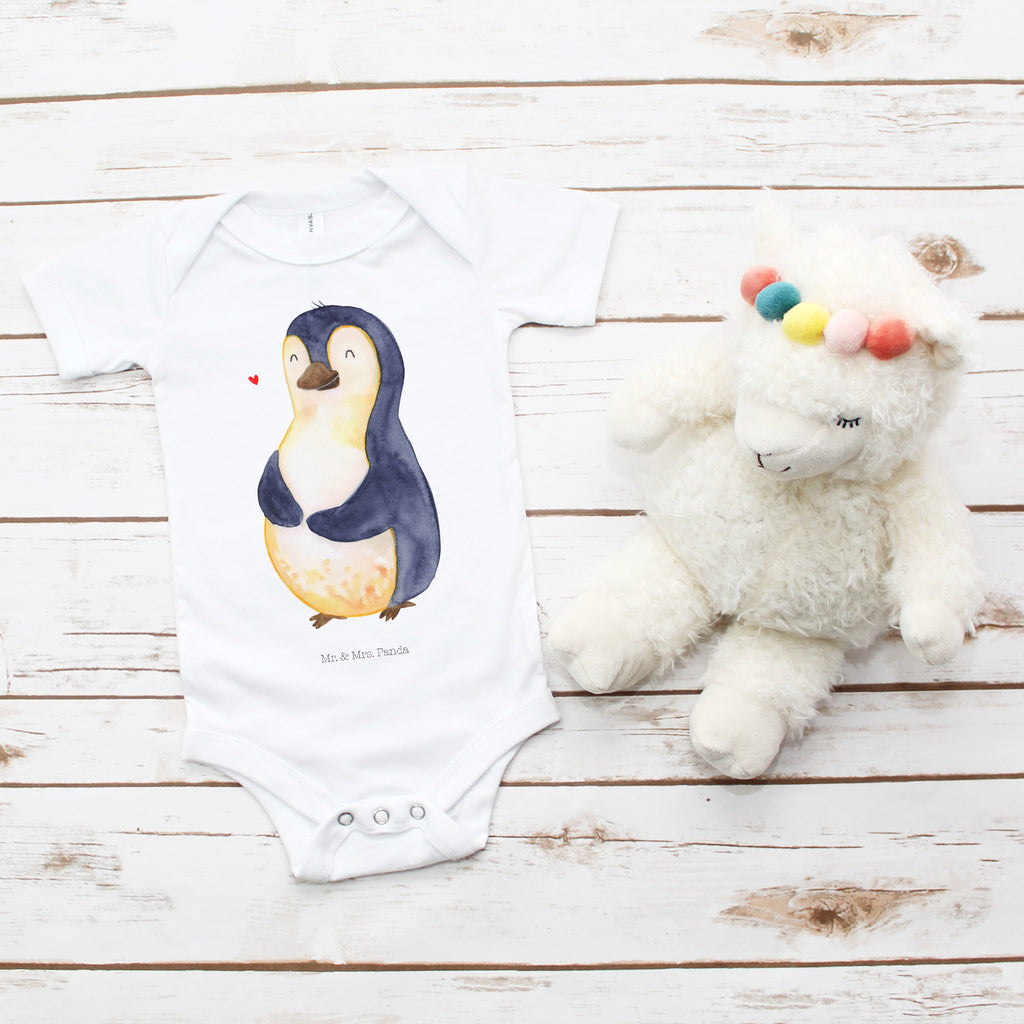 Organic Baby Body Pinguin Diät Babykleidung, Babystrampler, Strampler, Wickelbody, Baby Erstausstattung, Junge, Mädchen, Pinguin, Pinguine, Diät, Abnehmen, Abspecken, Gewicht, Motivation, Selbstliebe, Körperliebe, Selbstrespekt