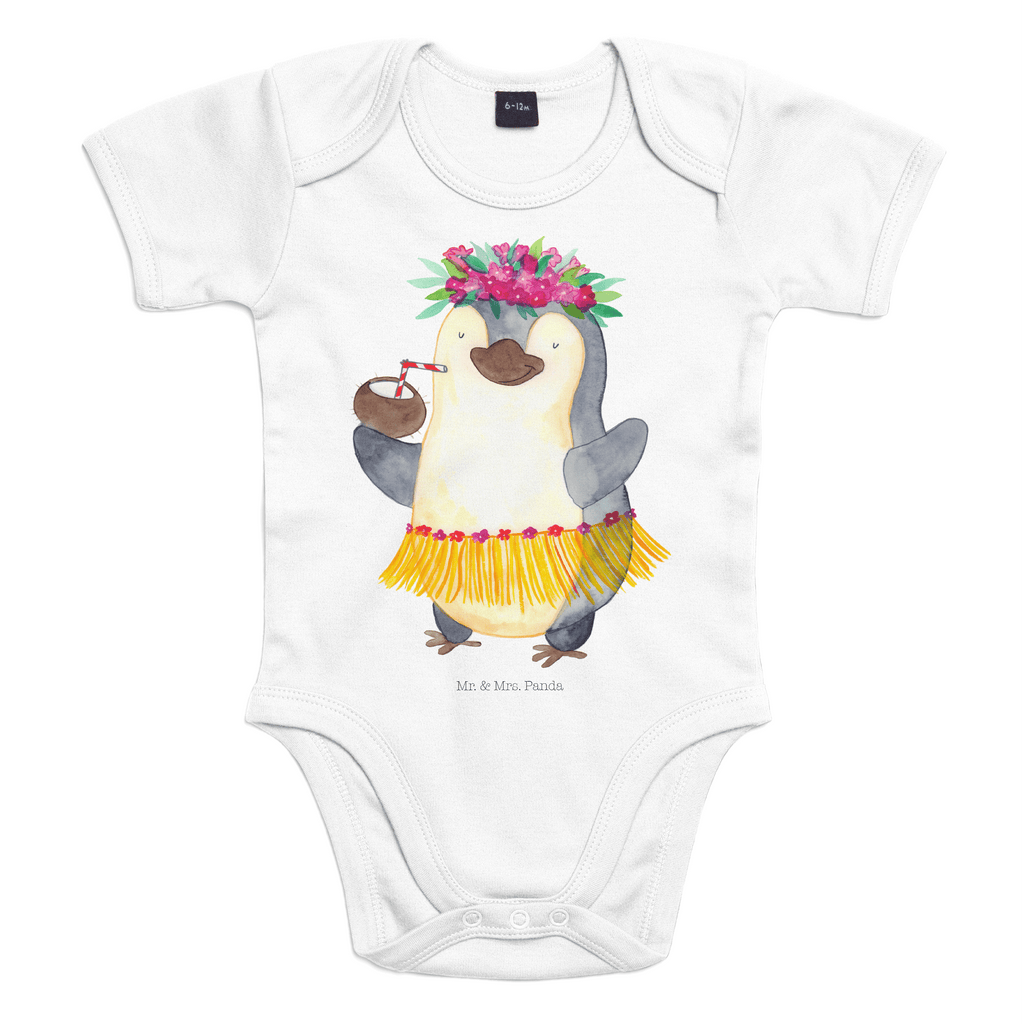 Organic Baby Body Pinguin Kokosnuss Babykleidung, Babystrampler, Strampler, Wickelbody, Baby Erstausstattung, Junge, Mädchen, Pinguin, Aloha, Hawaii, Urlaub, Kokosnuss, Pinguine