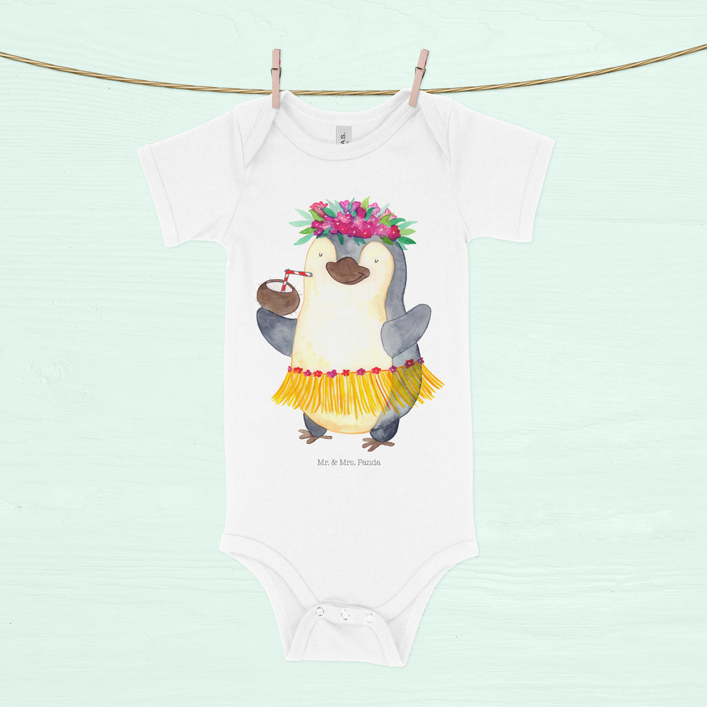 Organic Baby Body Pinguin Kokosnuss Babykleidung, Babystrampler, Strampler, Wickelbody, Baby Erstausstattung, Junge, Mädchen, Pinguin, Aloha, Hawaii, Urlaub, Kokosnuss, Pinguine