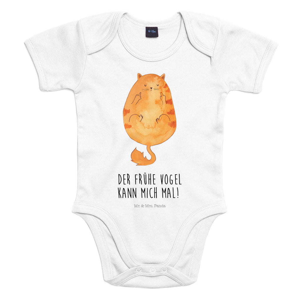 Organic Baby Body Katze Frühaufsteher Babykleidung, Babystrampler, Strampler, Wickelbody, Baby Erstausstattung, Junge, Mädchen, Katze, Katzenmotiv, Katzenfan, Katzendeko, Katzenfreund, Katzenliebhaber, Katzenprodukte, Katzenartikel, Katzenaccessoires, Katzensouvenirs, Katzenliebhaberprodukte, Katzenmotive, Der frühe Vogel kann mich mal, Morgenmuffel, Frühaufsteher, Kaffee, Katzen, Kater, Mietze