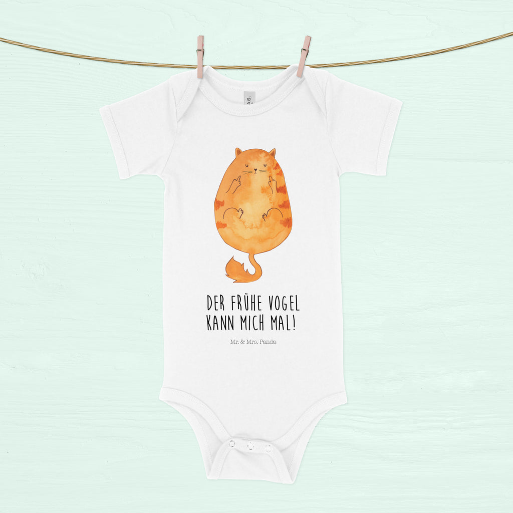 Organic Baby Body Katze Frühaufsteher Babykleidung, Babystrampler, Strampler, Wickelbody, Baby Erstausstattung, Junge, Mädchen, Katze, Katzenmotiv, Katzenfan, Katzendeko, Katzenfreund, Katzenliebhaber, Katzenprodukte, Katzenartikel, Katzenaccessoires, Katzensouvenirs, Katzenliebhaberprodukte, Katzenmotive, Der frühe Vogel kann mich mal, Morgenmuffel, Frühaufsteher, Kaffee, Katzen, Kater, Mietze