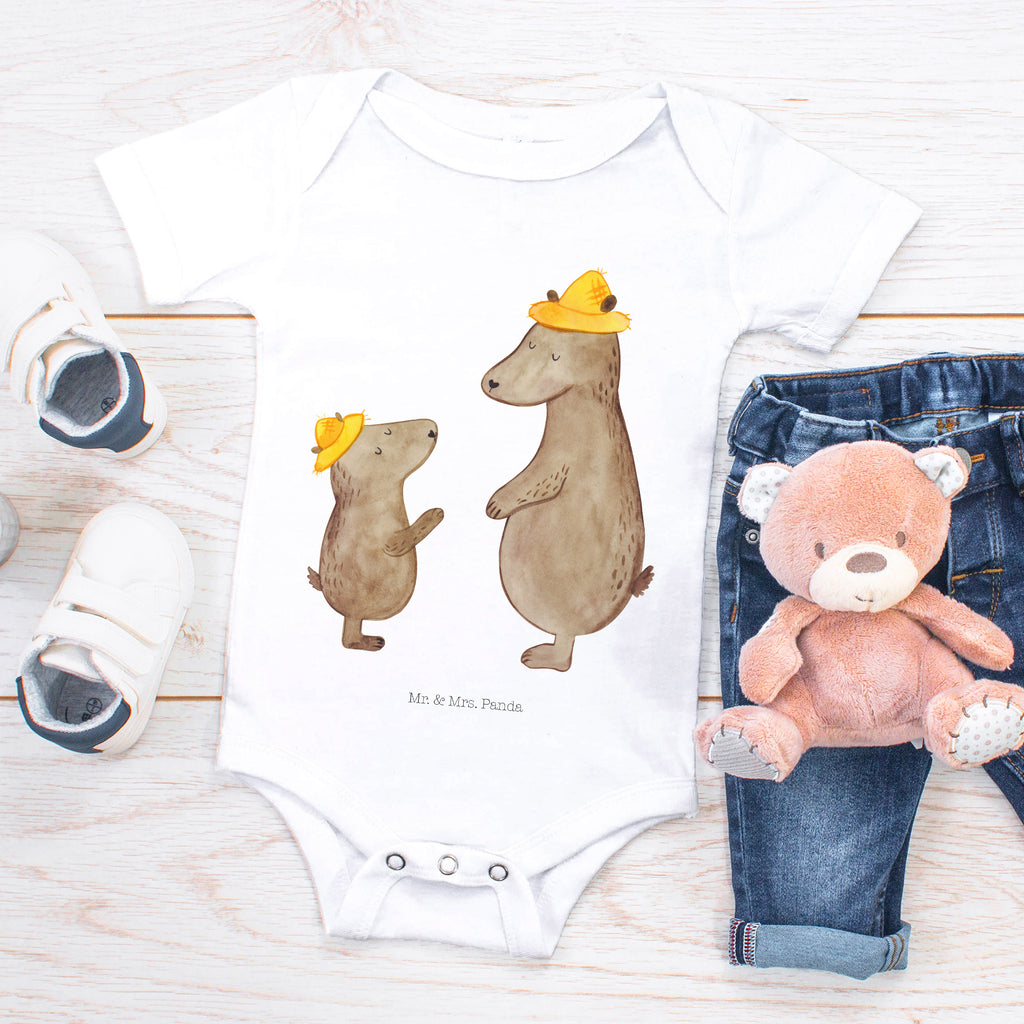 Organic Baby Body Bären mit Hut Babykleidung, Babystrampler, Strampler, Wickelbody, Baby Erstausstattung, Junge, Mädchen, Familie, Vatertag, Muttertag, Bruder, Schwester, Mama, Papa, Oma, Opa, Bär, Bären, Vater, Papi, Paps, Dad, Daddy, Lieblingsmensch, Sohn, Söhne, Kind, Kinder, Vater-Sohn, Family, Vorbild