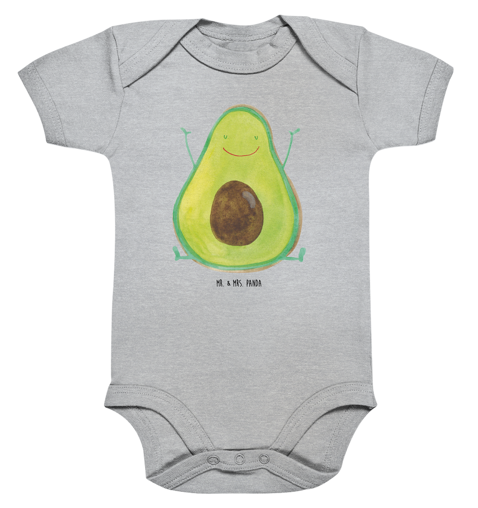 Organic Baby Body Avocado Happy Babykleidung, Babystrampler, Strampler, Wickelbody, Baby Erstausstattung, Junge, Mädchen, Avocado, Veggie, Vegan, Gesund, Chaos