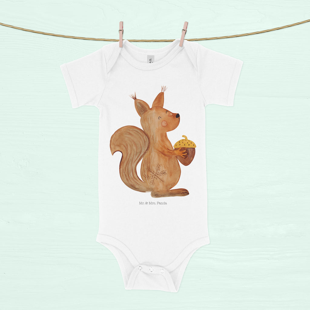Organic Baby Body Eichhörnchen Weihnachtszeit Babykleidung, Babystrampler, Strampler, Wickelbody, Baby Erstausstattung, Junge, Mädchen, Winter, Weihnachten, Weihnachtsdeko, Nikolaus, Advent, Heiligabend, Wintermotiv, Frohe Weihnachten, Frohes neues Jahr, Guten Rutsch, Weihnachtsmotiv, Weihnachtsgruß, Neujahr, Vogel