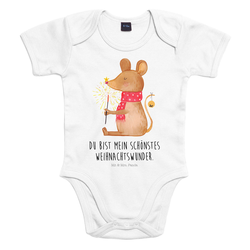 Organic Baby Body Weihnachtsmaus Babykleidung, Babystrampler, Strampler, Wickelbody, Baby Erstausstattung, Junge, Mädchen, Winter, Weihnachten, Weihnachtsdeko, Nikolaus, Advent, Heiligabend, Wintermotiv, Frohe Weihnachten, Weihnachtsgruß, Weihnachtsmotiv, Maus, Mäuschen, Weihnachtswunder