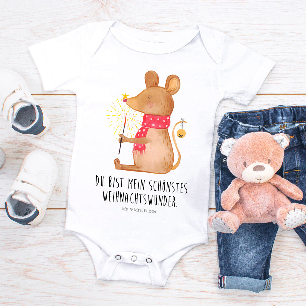Organic Baby Body Weihnachtsmaus Babykleidung, Babystrampler, Strampler, Wickelbody, Baby Erstausstattung, Junge, Mädchen, Winter, Weihnachten, Weihnachtsdeko, Nikolaus, Advent, Heiligabend, Wintermotiv, Frohe Weihnachten, Weihnachtsgruß, Weihnachtsmotiv, Maus, Mäuschen, Weihnachtswunder