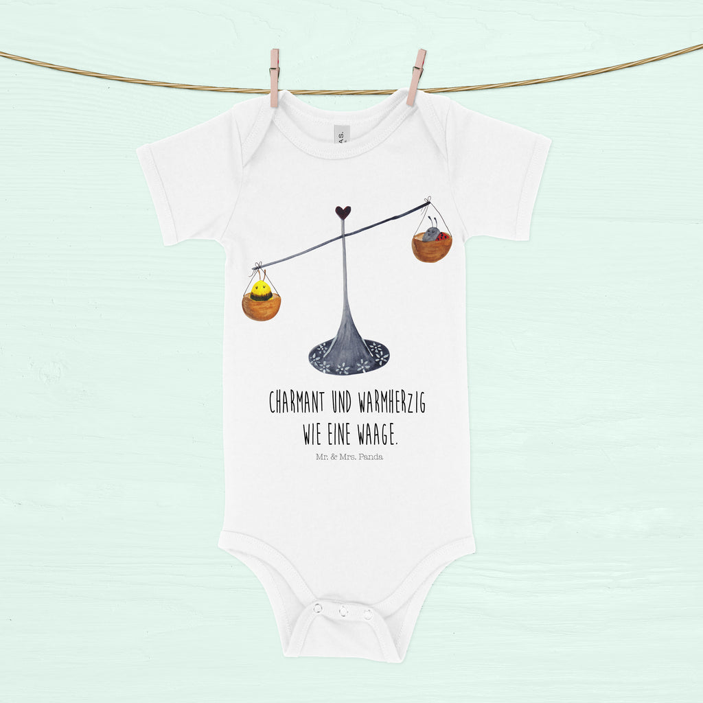 Organic Baby Body Sternzeichen Waage Babykleidung, Babystrampler, Strampler, Wickelbody, Baby Erstausstattung, Junge, Mädchen, Tierkreiszeichen, Sternzeichen, Horoskop, Astrologie, Aszendent, Waage, Waage Geschenk, Waage Sternzeichen, Geschenk Oktober, Geschenk September, Geburtstag Oktober, Geburtstag September, Gleichgewicht, Marienkäfer, Hummel, Biene