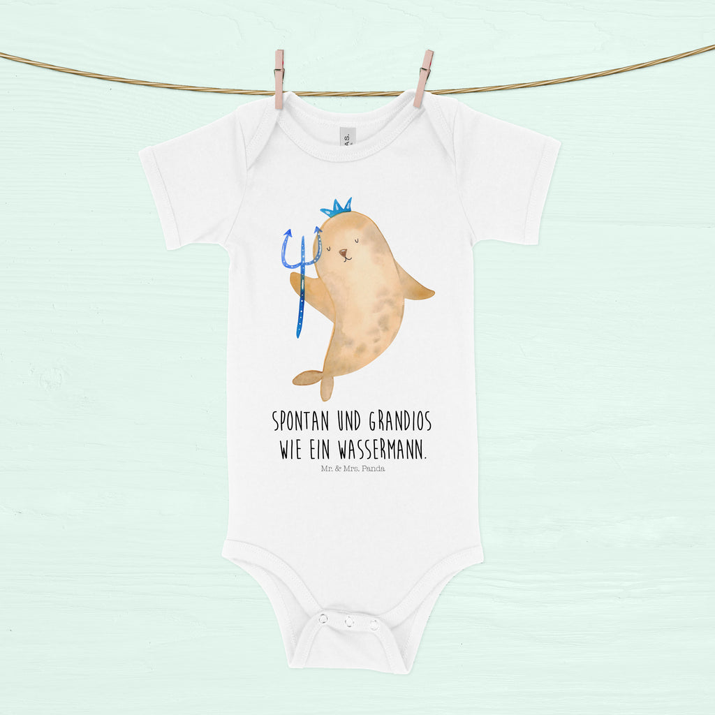 Organic Baby Body Sternzeichen Wassermann Babykleidung, Babystrampler, Strampler, Wickelbody, Baby Erstausstattung, Junge, Mädchen, Tierkreiszeichen, Sternzeichen, Horoskop, Astrologie, Aszendent, Meermann, Nix, Wassermann Geschenk, Wassermann Sternzeichen, Geschenk Januar, Geschenk Februar, Geburtstag Januar, Geburtstag Februar, Meer Geschenk