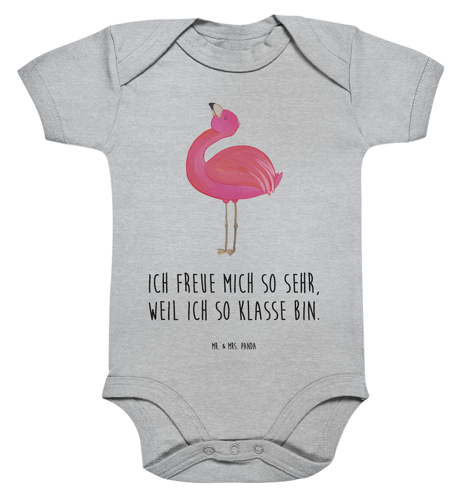 Organic Baby Body Flamingo stolz Babykleidung, Babystrampler, Strampler, Wickelbody, Baby Erstausstattung, Junge, Mädchen, Flamingo, stolz, Freude, Selbstliebe, Selbstakzeptanz, Freundin, beste Freundin, Tochter, Mama, Schwester