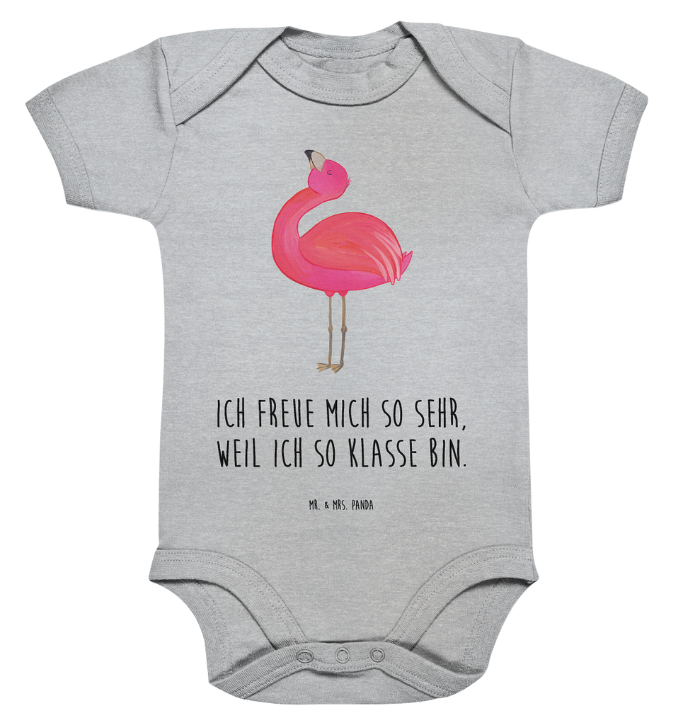 Organic Baby Body Flamingo stolz Babykleidung, Babystrampler, Strampler, Wickelbody, Baby Erstausstattung, Junge, Mädchen, Flamingo, stolz, Freude, Selbstliebe, Selbstakzeptanz, Freundin, beste Freundin, Tochter, Mama, Schwester