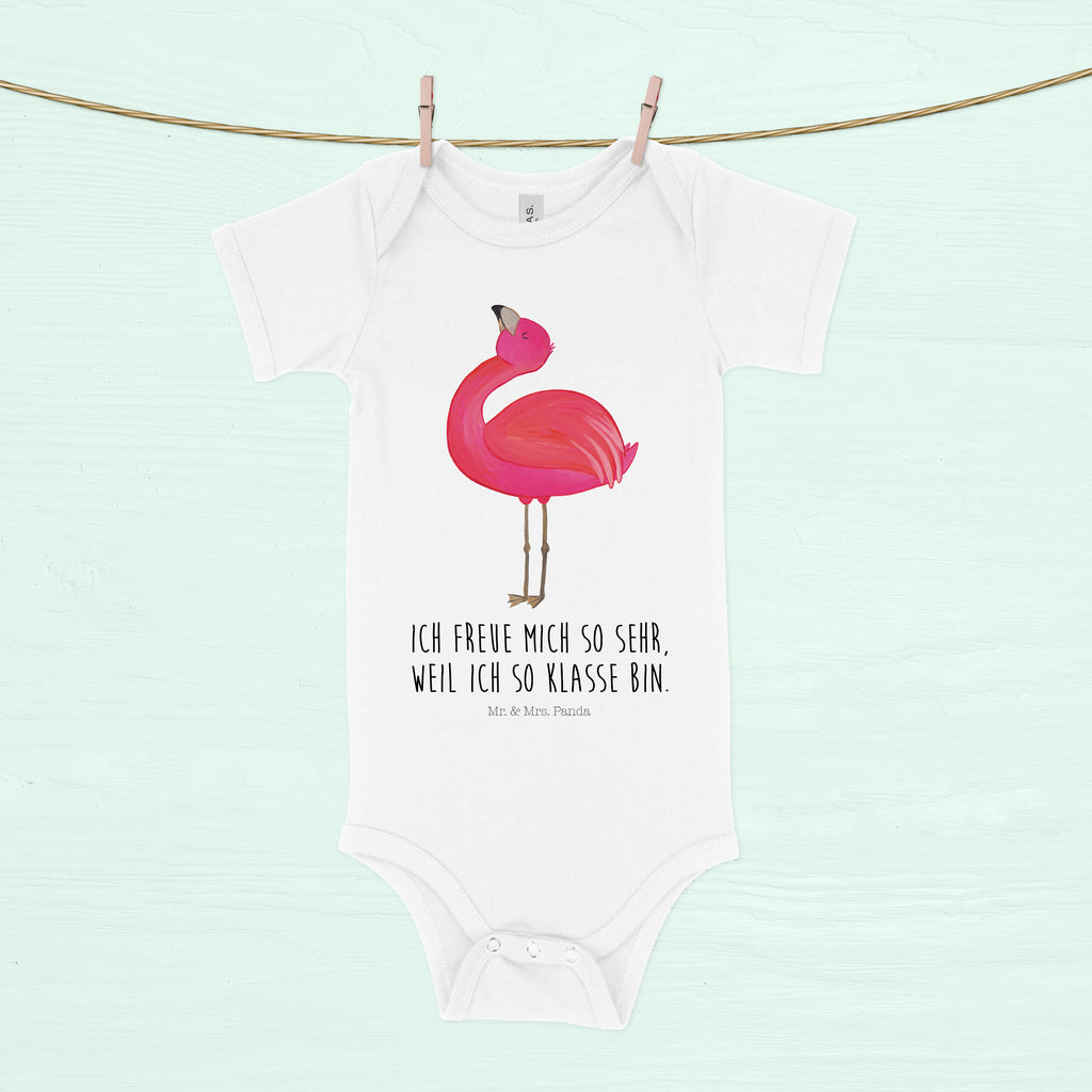 Organic Baby Body Flamingo stolz Babykleidung, Babystrampler, Strampler, Wickelbody, Baby Erstausstattung, Junge, Mädchen, Flamingo, stolz, Freude, Selbstliebe, Selbstakzeptanz, Freundin, beste Freundin, Tochter, Mama, Schwester