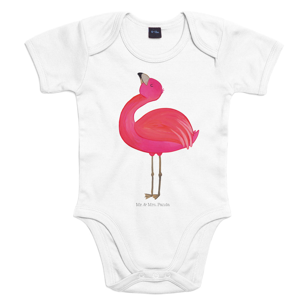 Organic Baby Body Flamingo stolz Babykleidung, Babystrampler, Strampler, Wickelbody, Baby Erstausstattung, Junge, Mädchen, Flamingo, stolz, Freude, Selbstliebe, Selbstakzeptanz, Freundin, beste Freundin, Tochter, Mama, Schwester